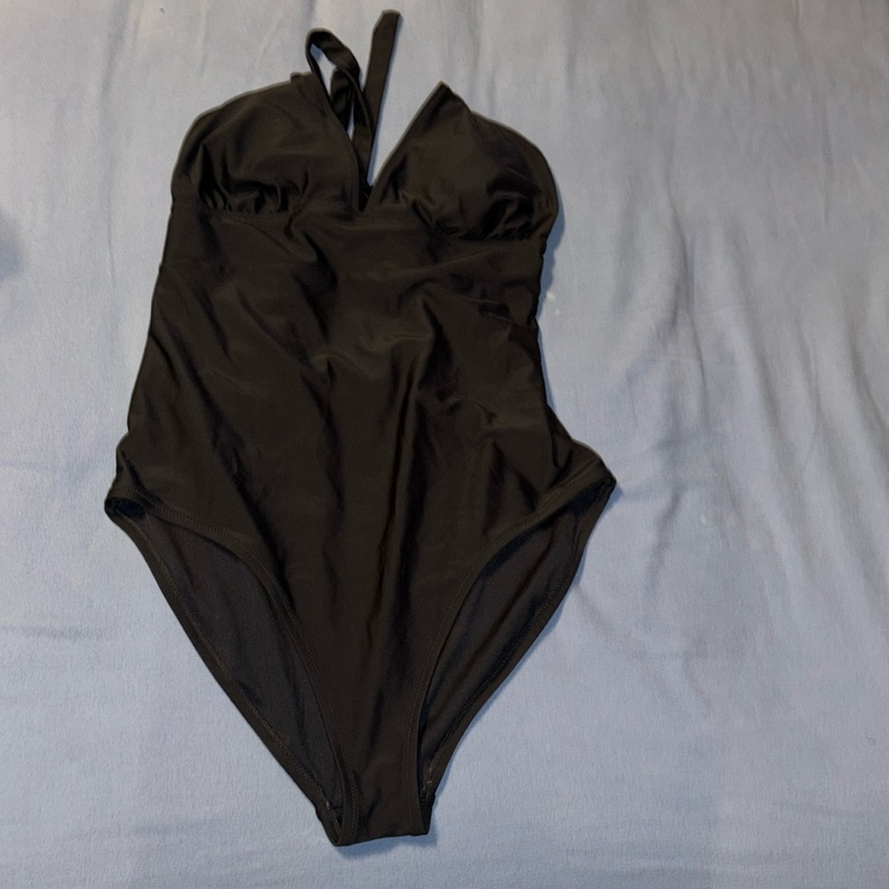Women old navy size small black one piece